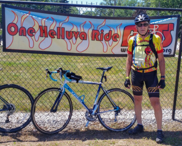Finished 100+ miles with Dan
