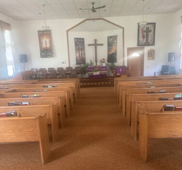 This is what our sanctuary looked like before the 2025 renovation